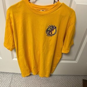 Yellow Cozumel Mexico shirt sz L